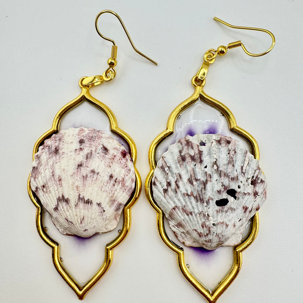 Purple Scallops