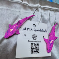Hot Pink Sparkle Sharks