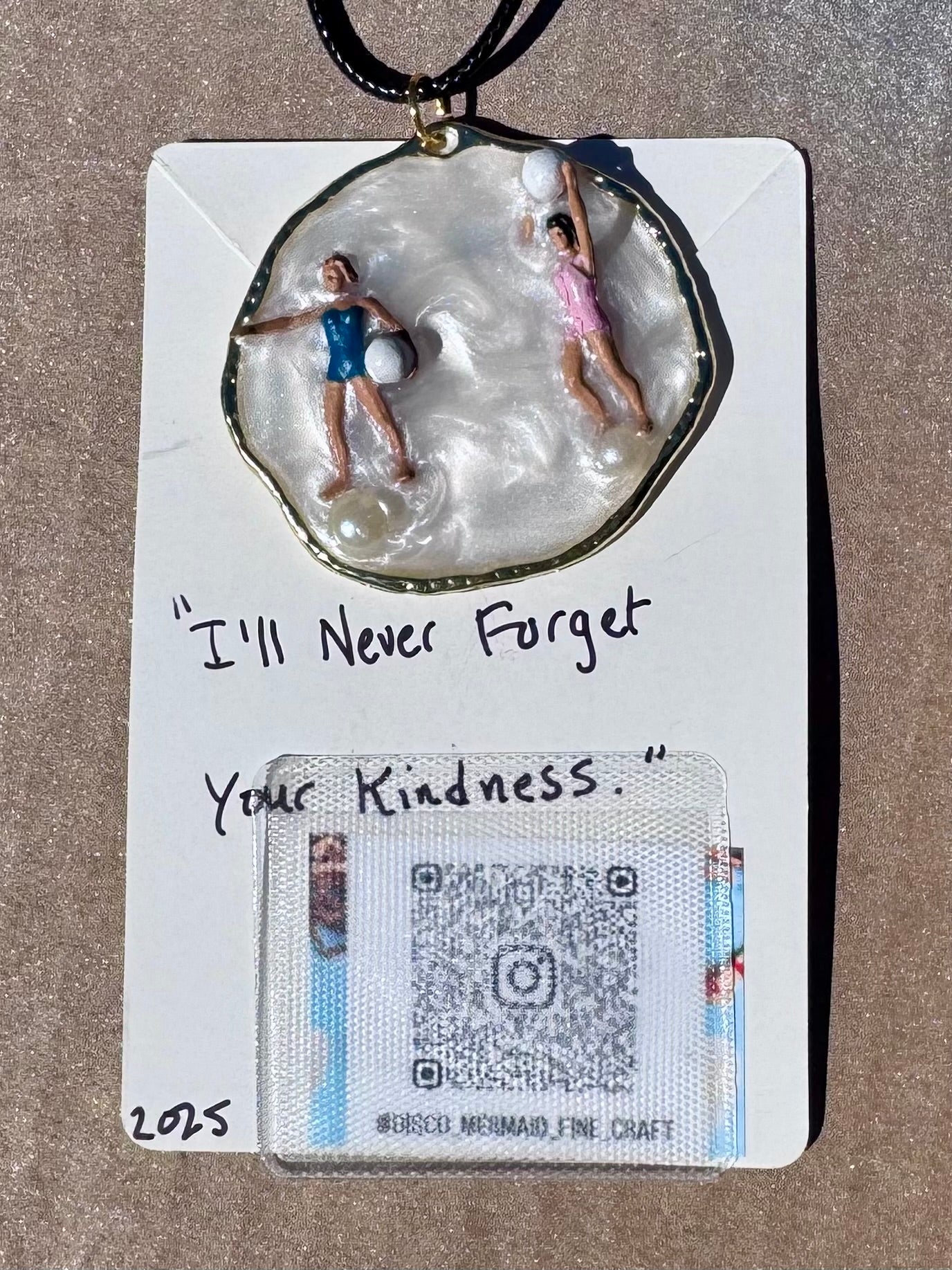 I’ll Never Forget Your Kindness