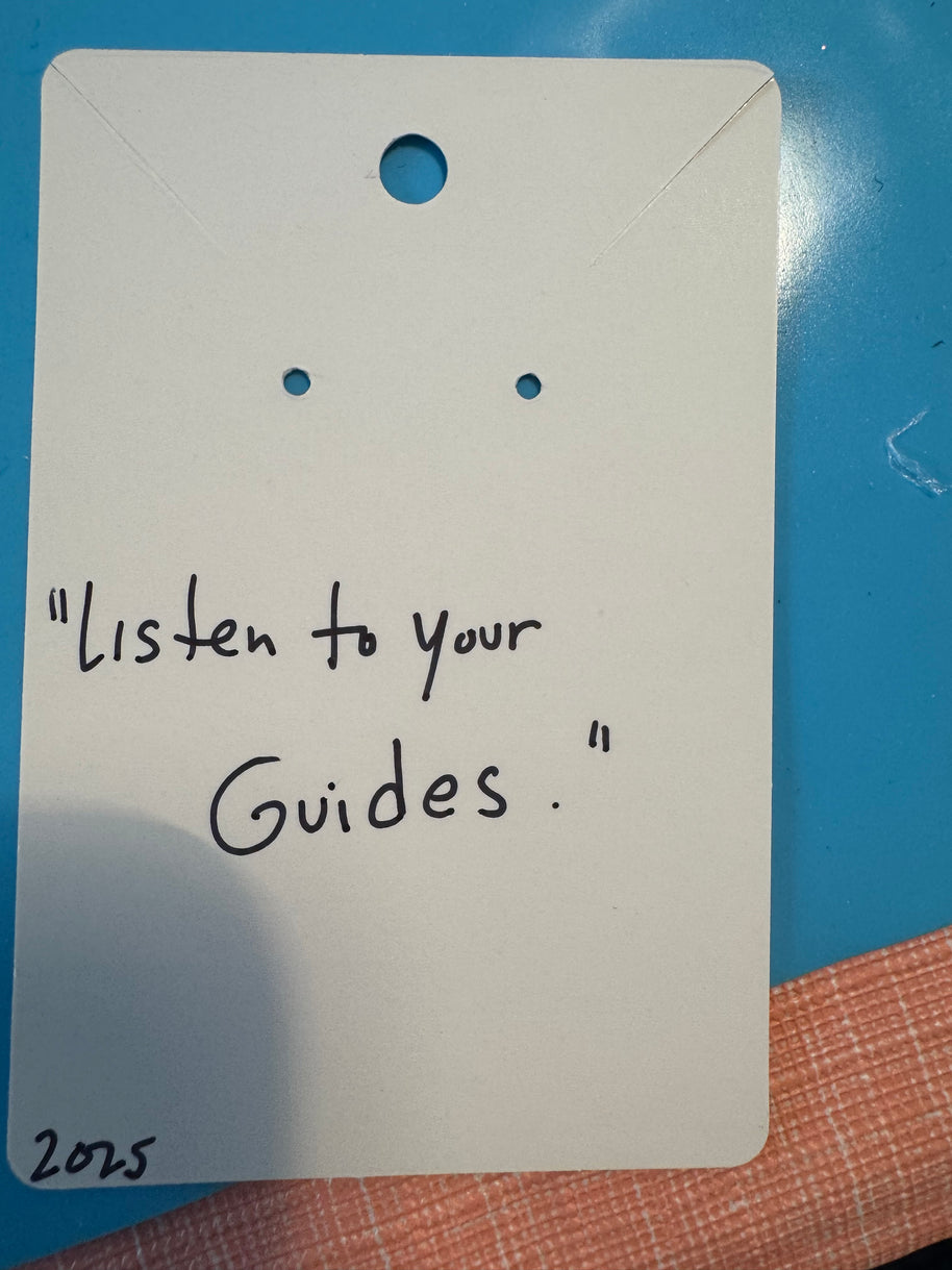 Listen to Your Guides