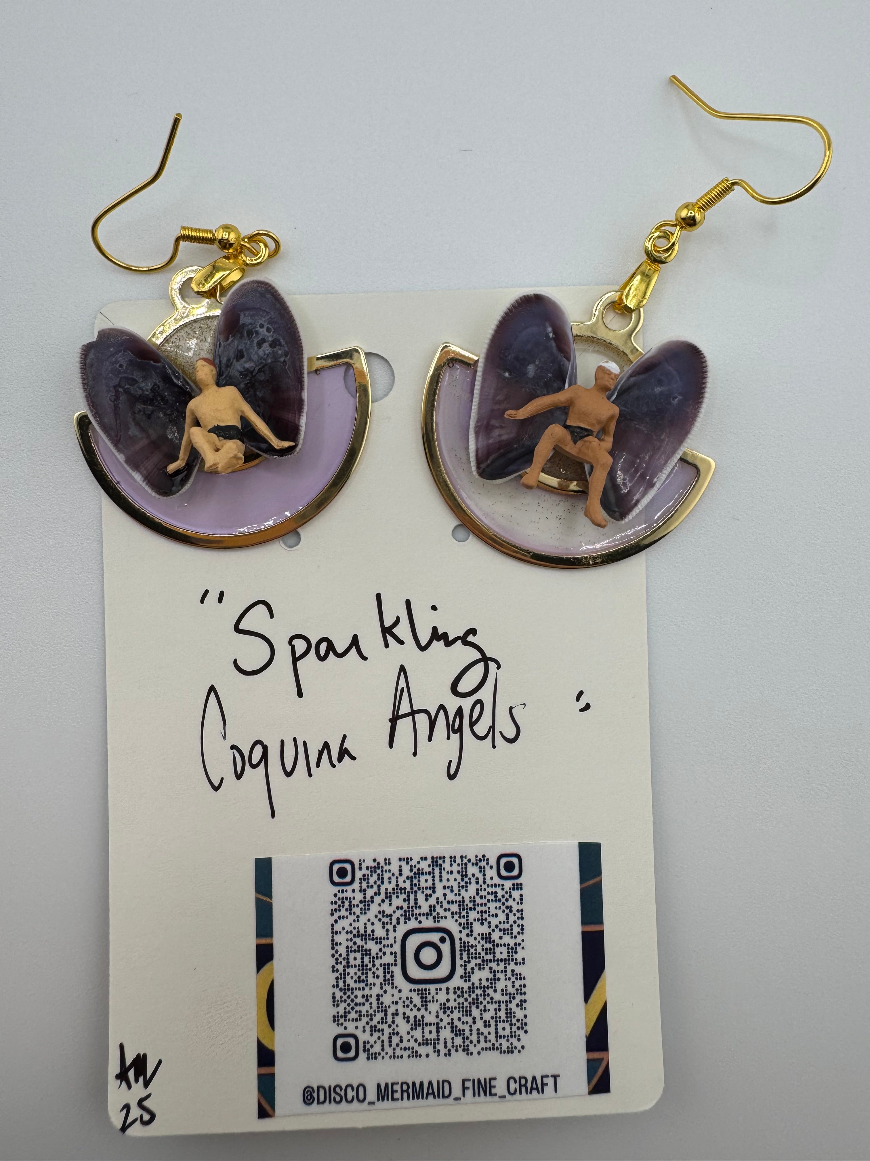Sparkling Coquina Angels