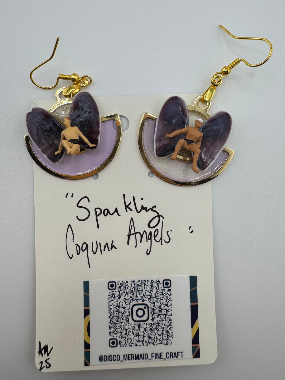 Sparkling Coquina Angels