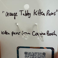 Orange Tabby Kitty Paws