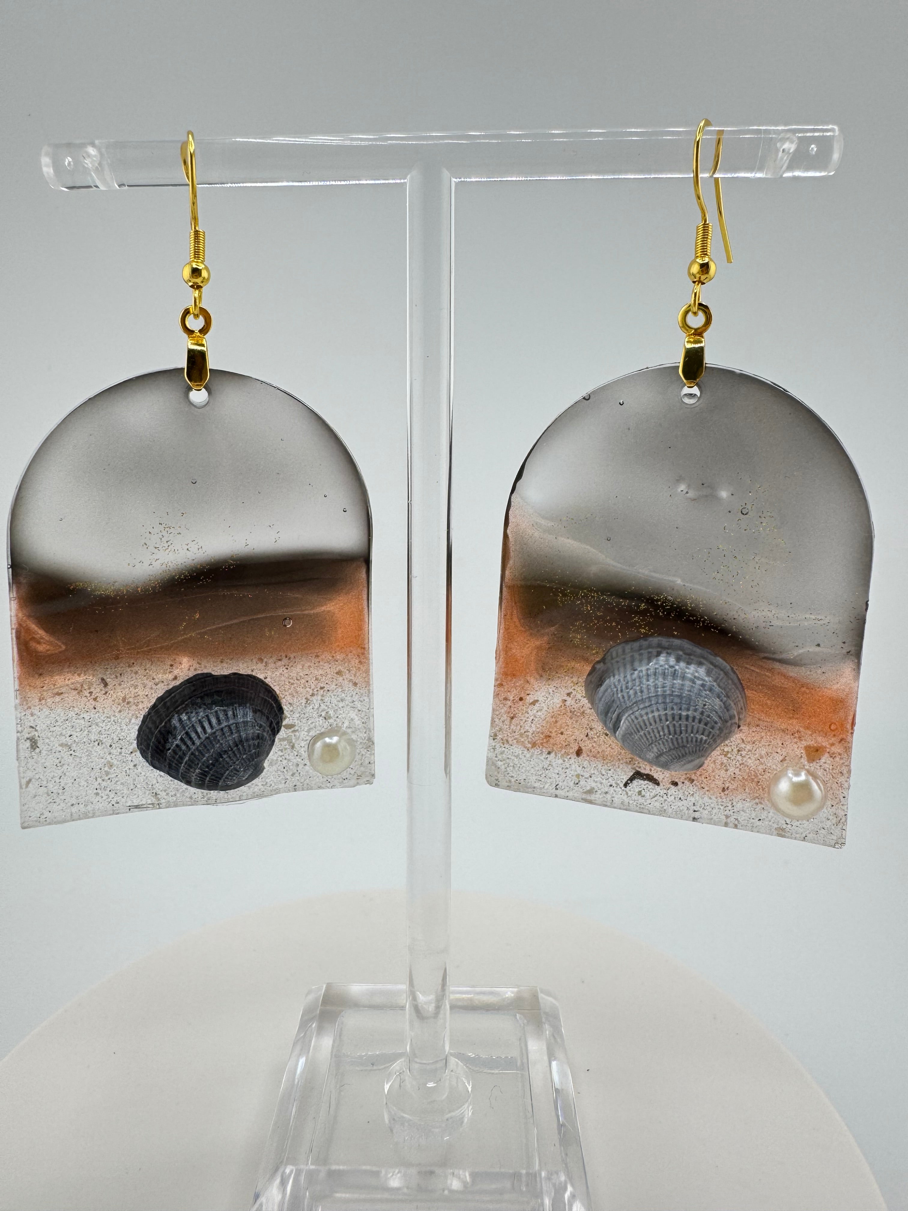 Collecting Shells At Dusk