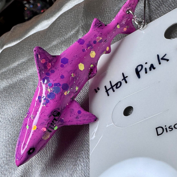 Hot Pink Sparkle Sharks